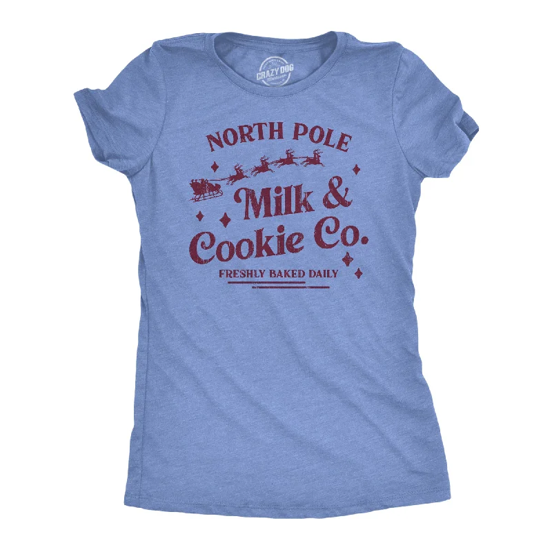 ladies' loose-fit batwing top -North Pole Milk And Cookie Co Women's T Shirt