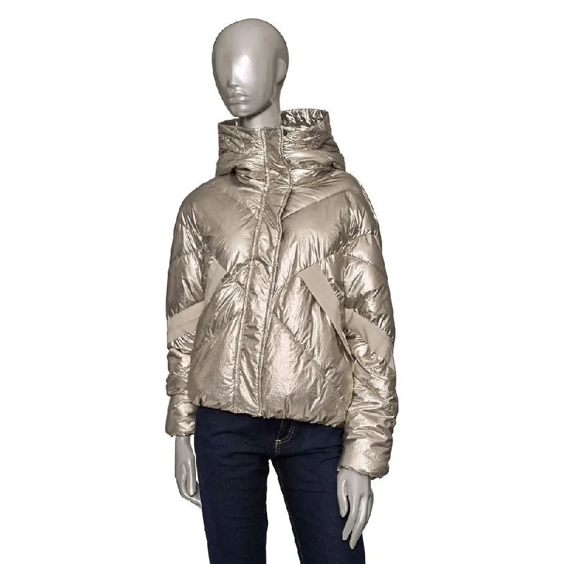 women's hooded winter jacket -Baldinini Trend  Polyester Jackets & Women's Coat